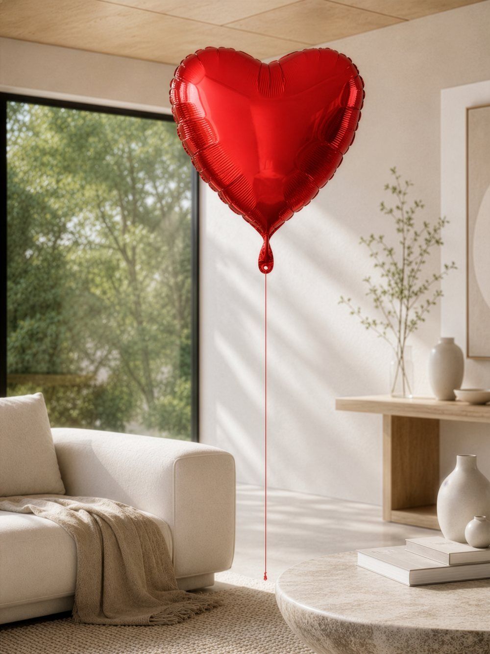 Folienballon Herz