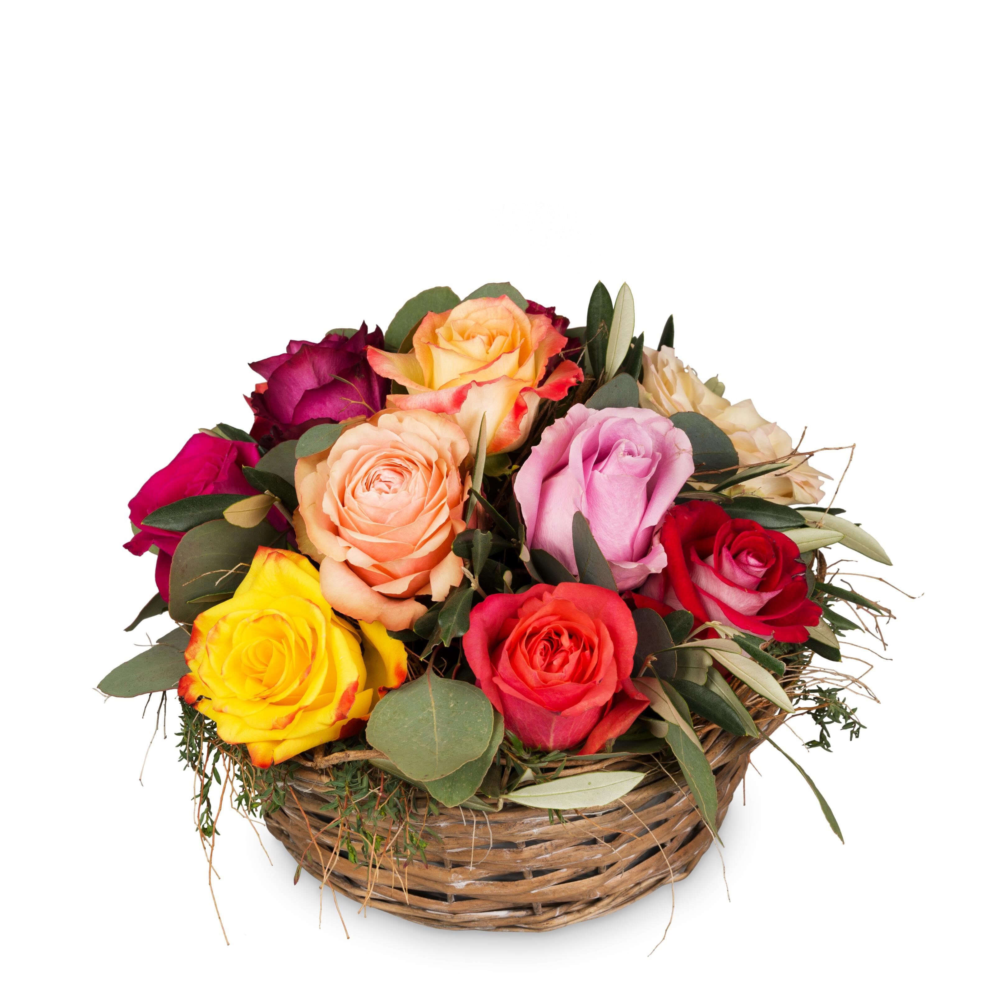 A Basket Full of Roses