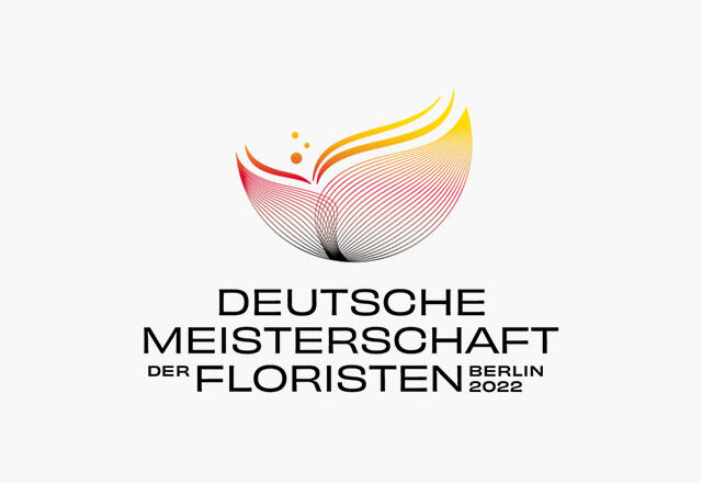Deutsche Meisterschaft der Floristen Berlin 2022 Logo
