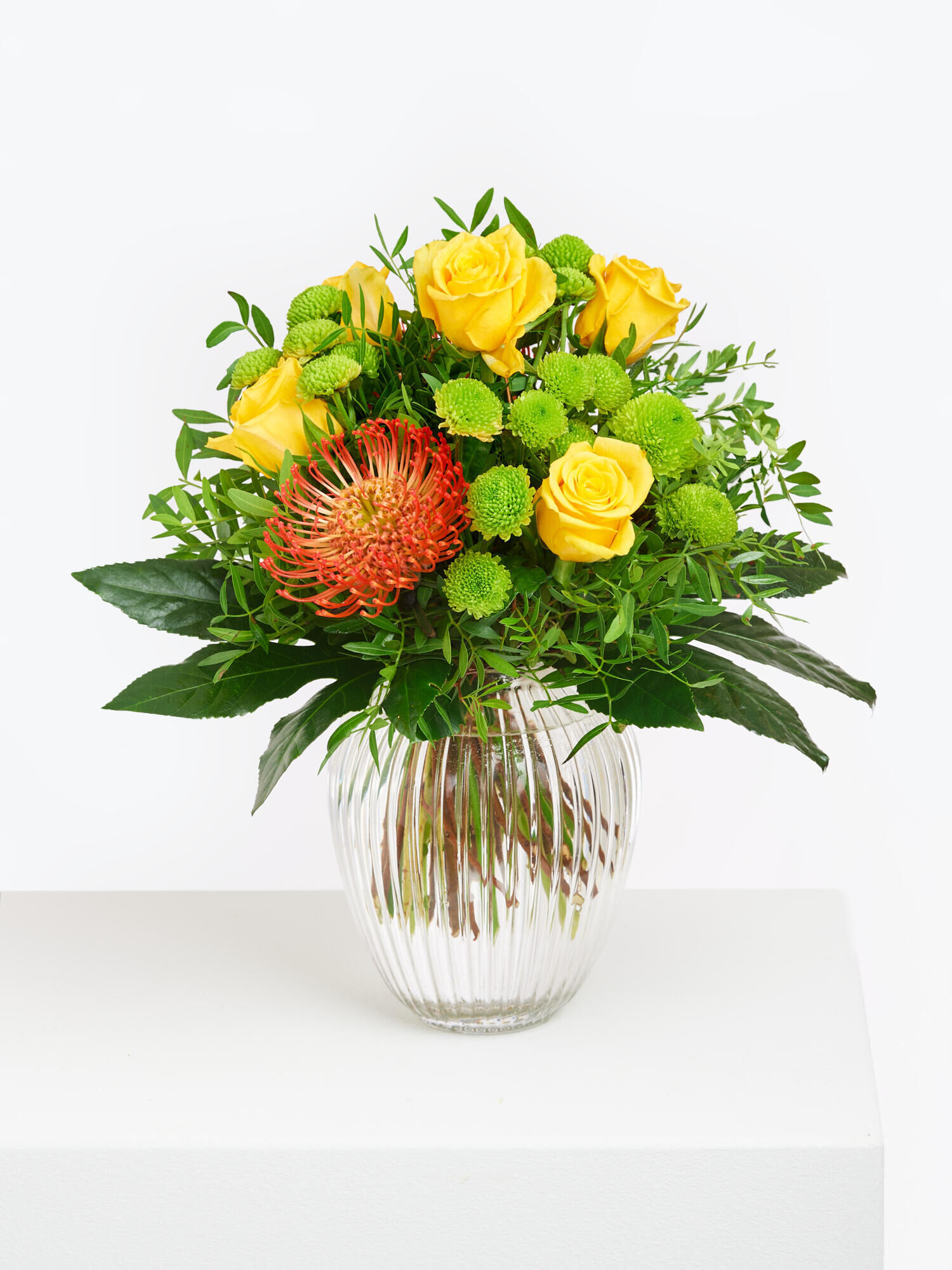 Bouquet of the Week - Main Colors: ORANGE, YELLOW - Main Flowers: ROSES