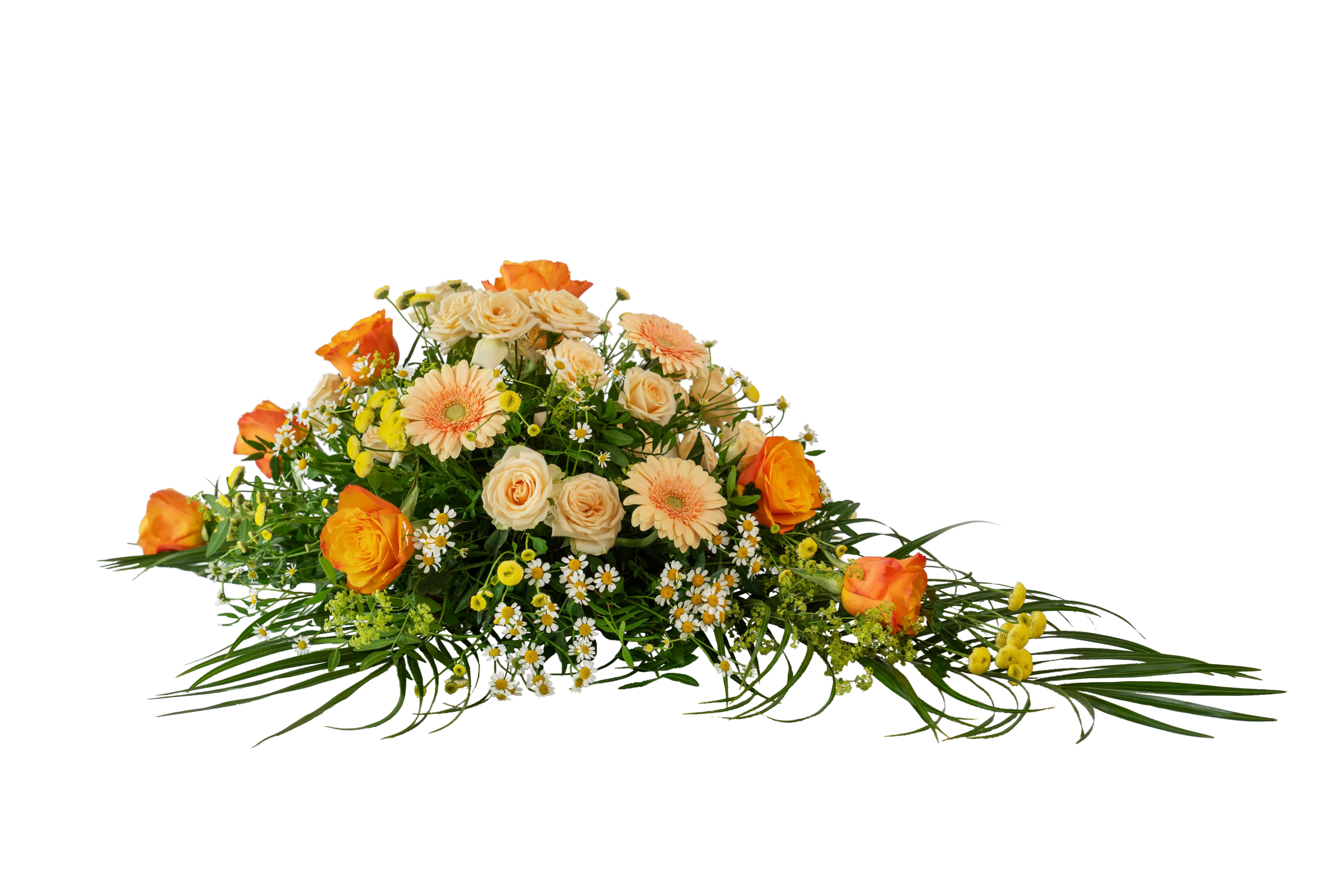 Funeral Spray with ribbon 250343