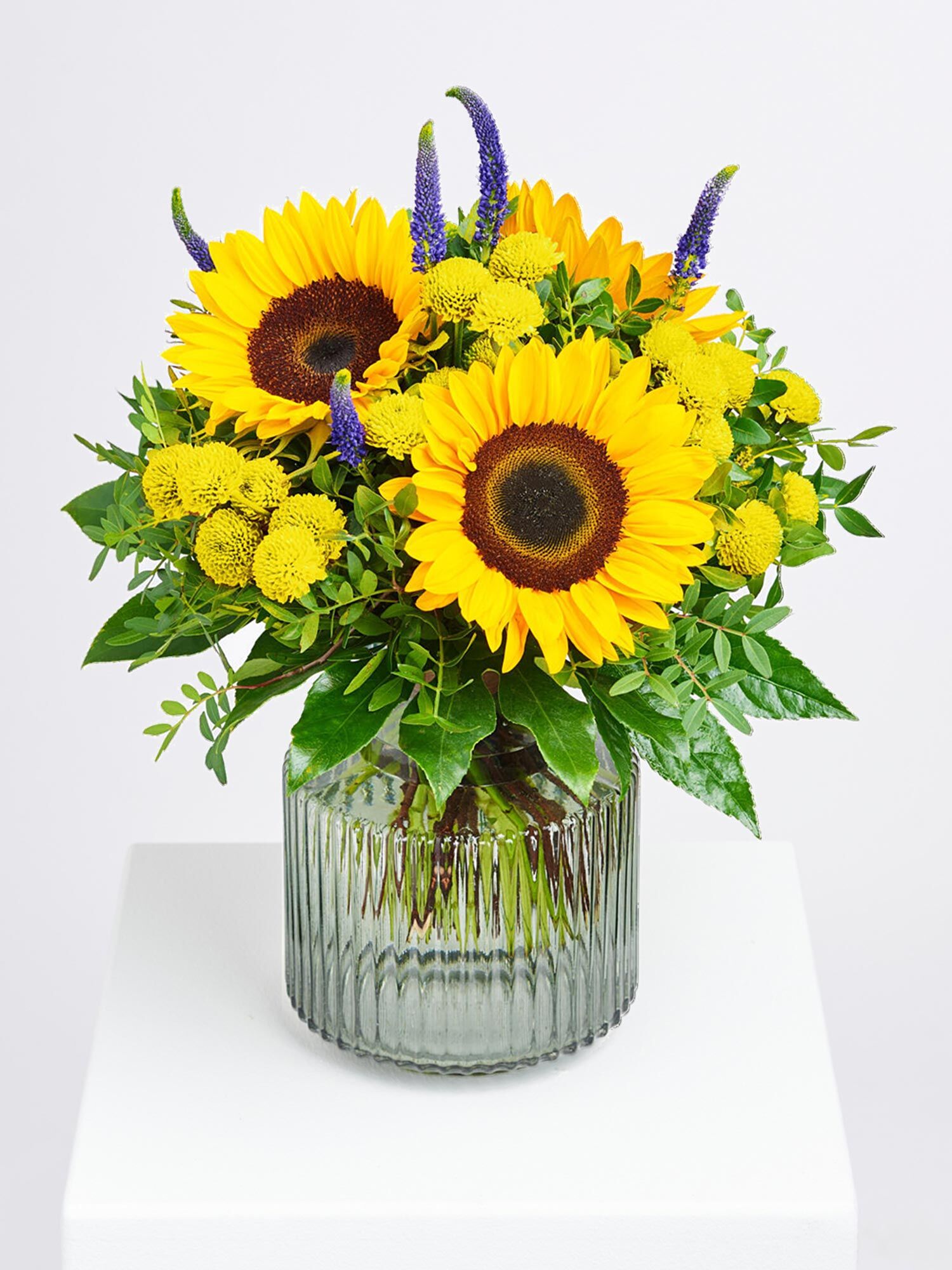 Strauß der Woche - Hauptblüte: Sonnenblumen - Hauptfarbe: Gelb