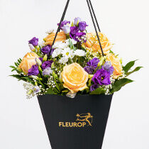Blumenstrauß in Flower-Bag
