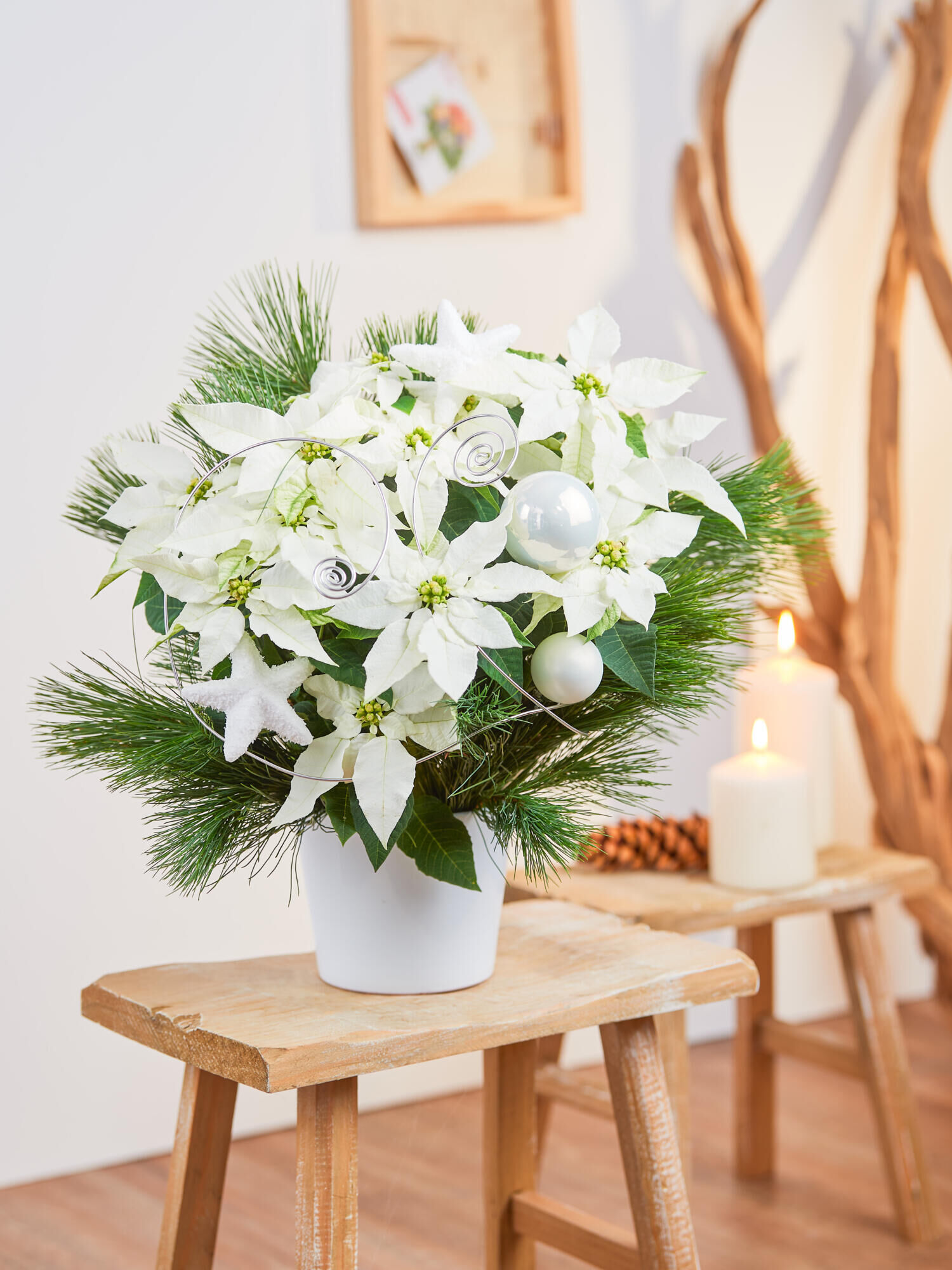 Sternenfunkeln - Hauptfarbe: Weiß