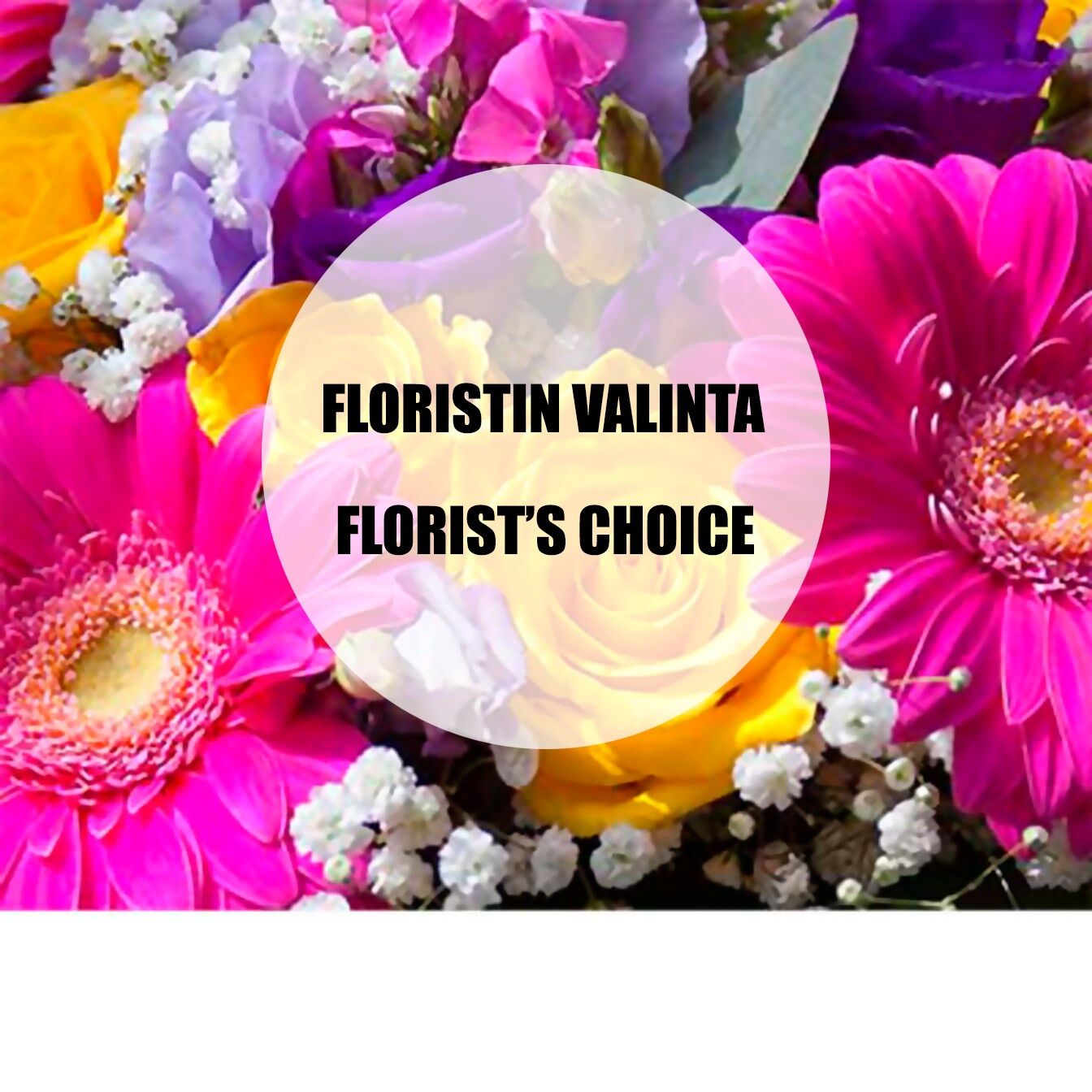Florist's choice summer bouquet