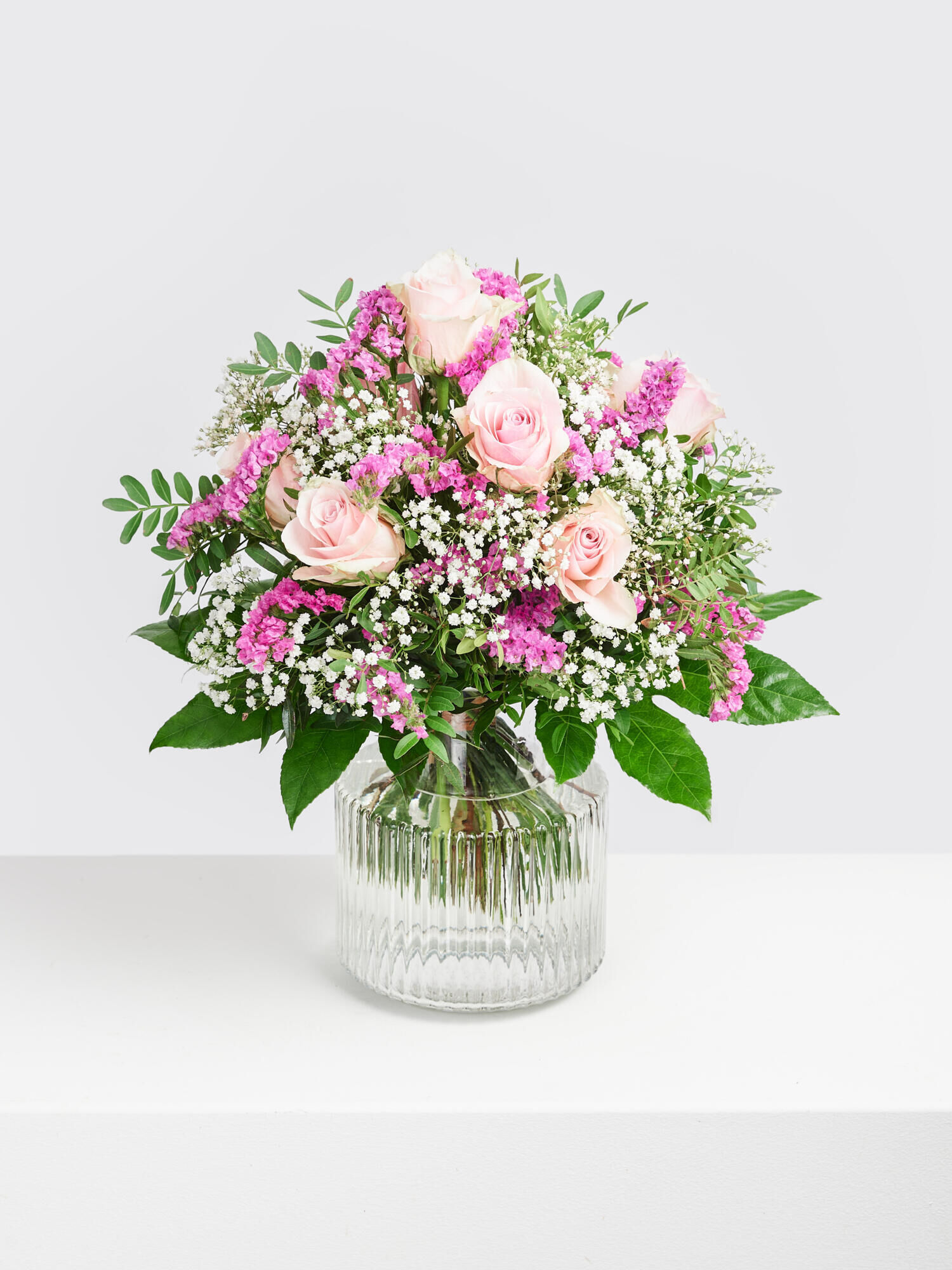 Strauß der Woche - Hauptblüte: Rosen - Hauptfarbe: Pink, Rosa