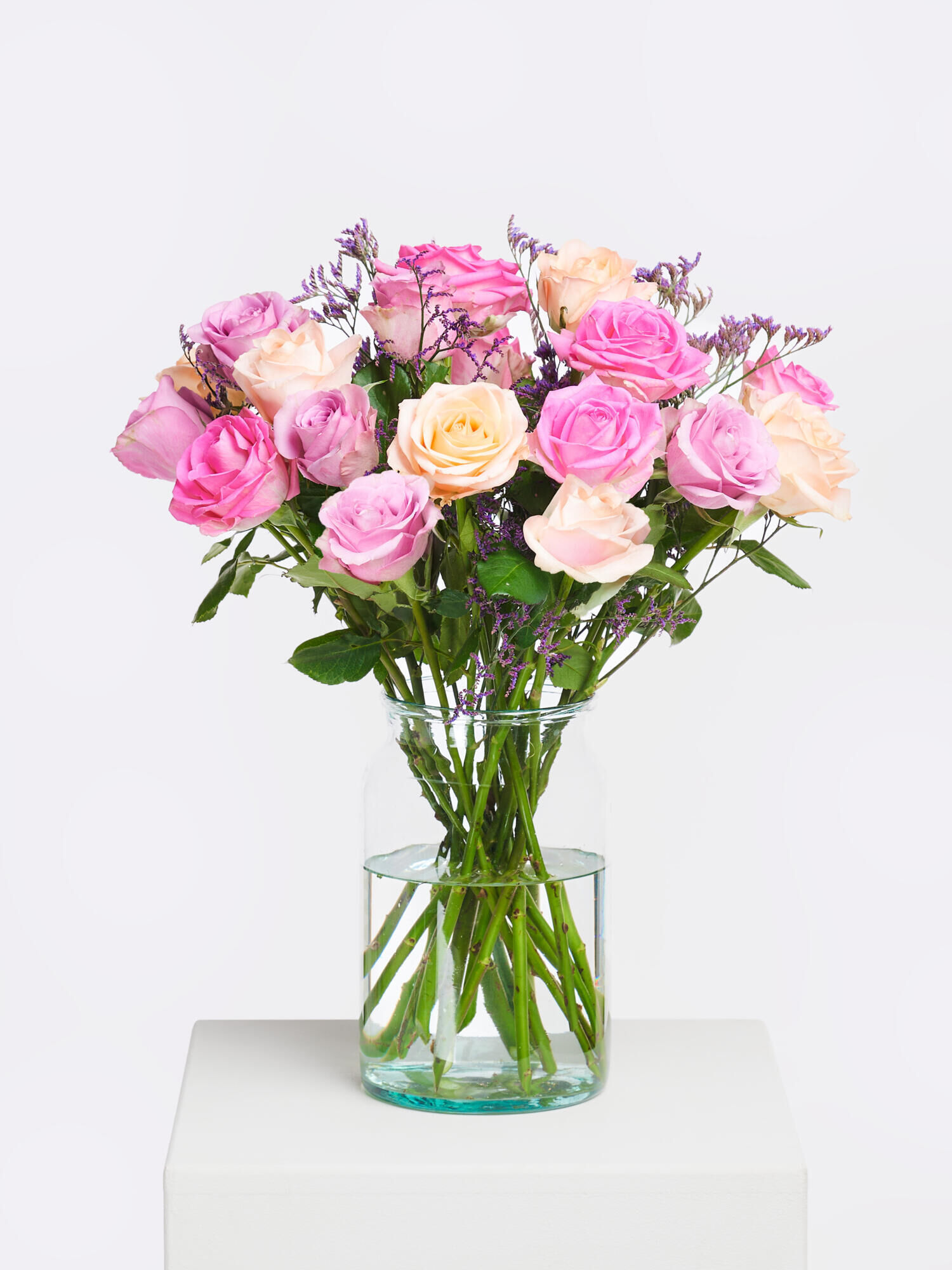 Specially for You - Hauptblüte: Rosen - Hauptfarbe: Apricot, Rosa, Violett