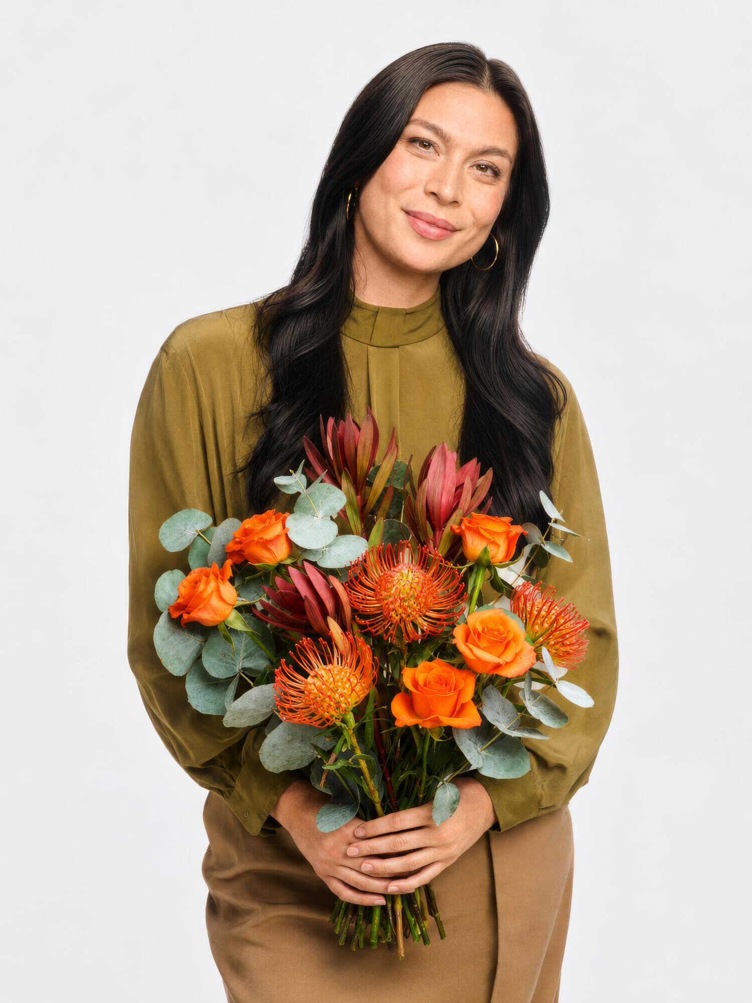 Happy Sunset - Main Colors: ORANGE - Main Flowers: ROSES