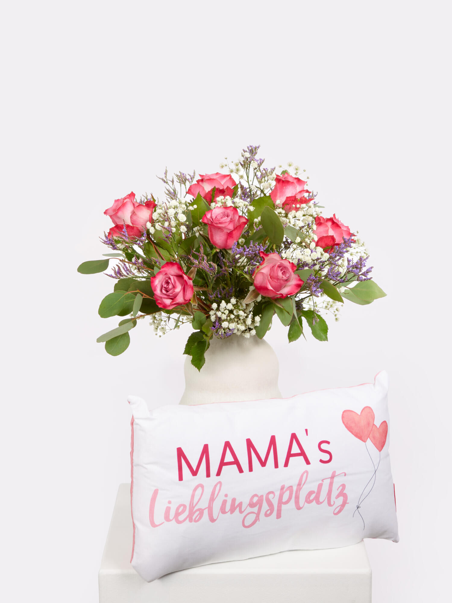 Danke, dass es Dich gibt - Hauptblüte: Rosen - Hauptfarbe: Rosa, Violett, Weiß