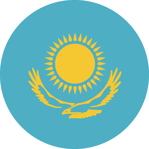Flagge Kasachstans