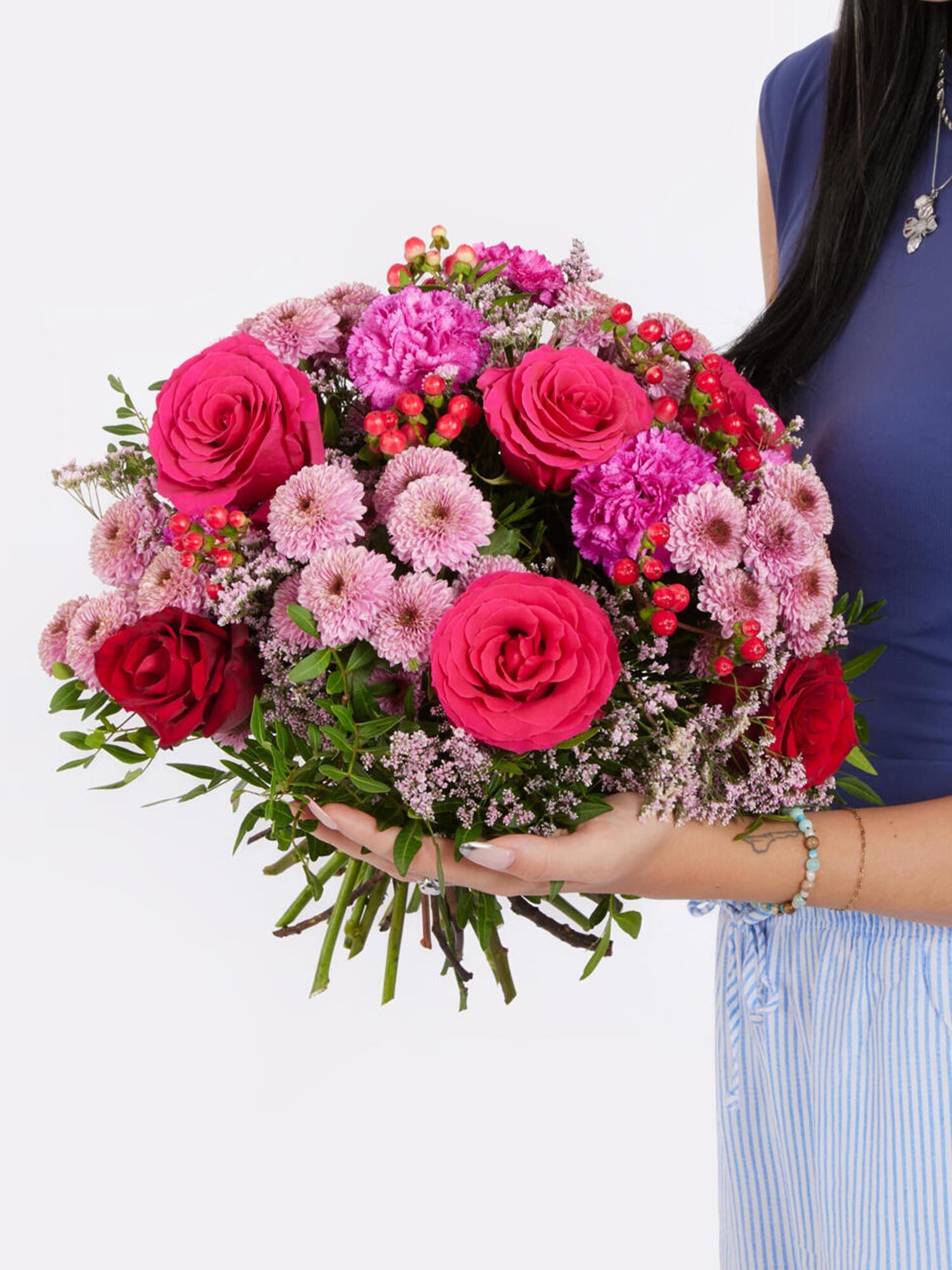 Wild Berry - Hauptblüte: Nelken, Rosen - Hauptfarbe: Pink, Rosa, Rot