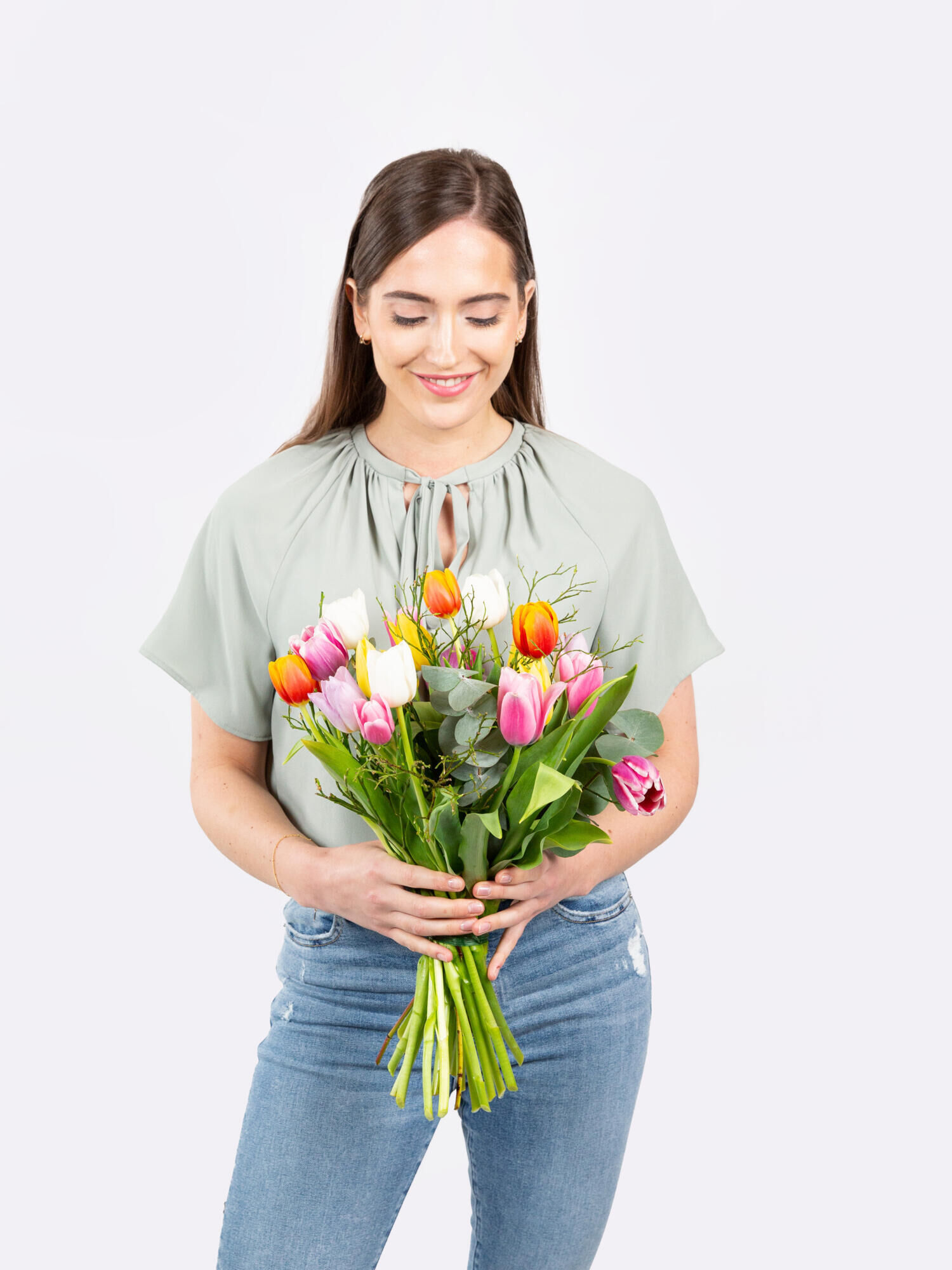 Frisch und Fröhlich - Hauptblüte: Tulpen - Hauptfarbe: Bunt