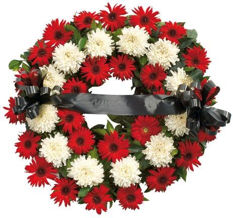Wreath With Ribbon