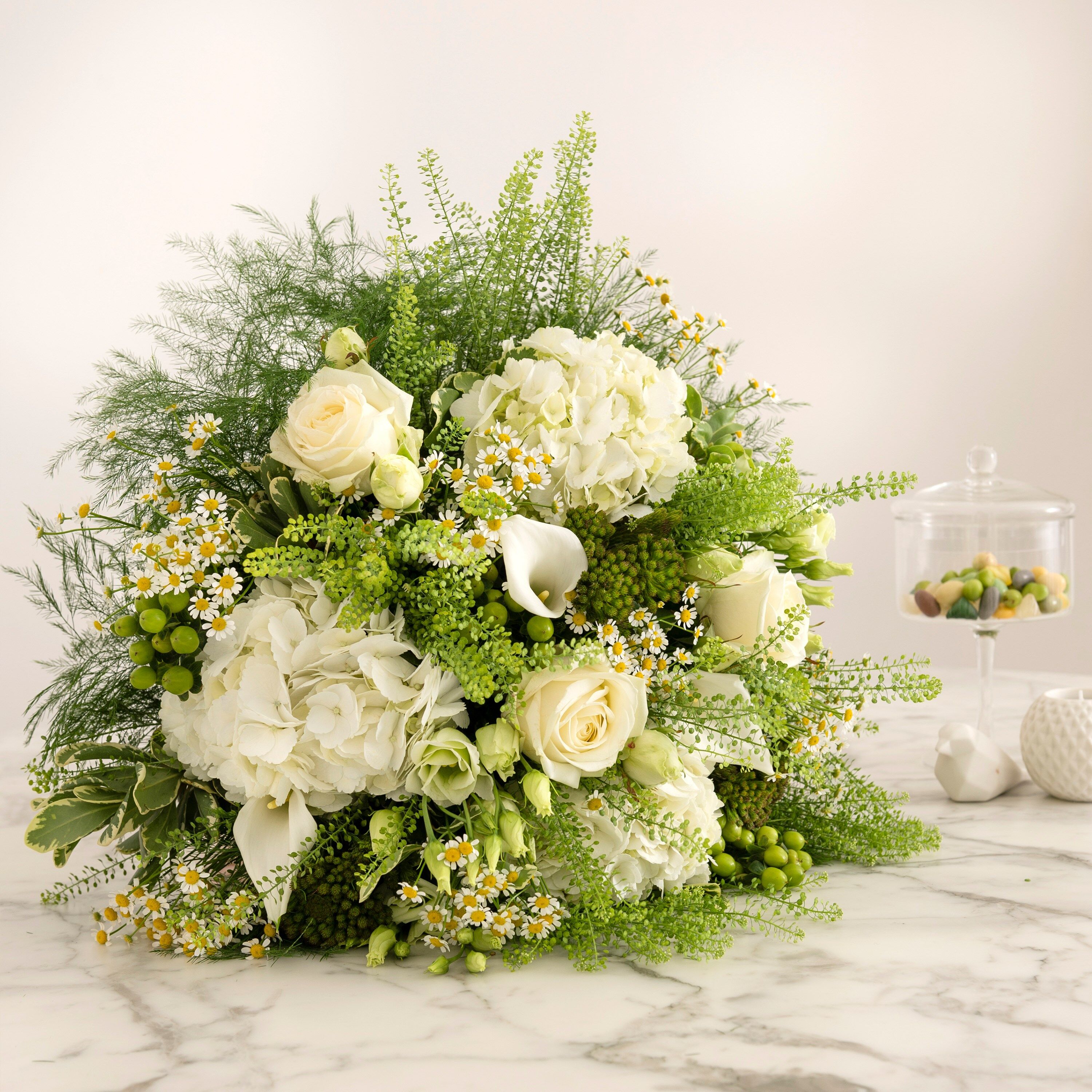 Prestigious white bouquet - Nature et sens