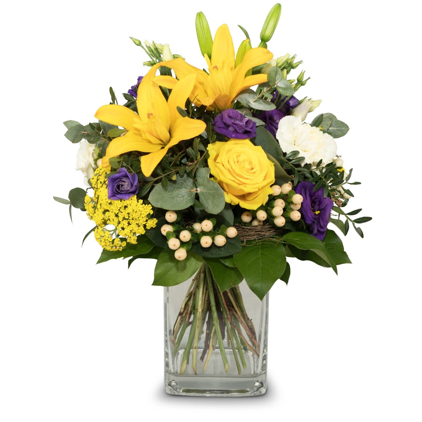 Summer Sunshine with Lilies