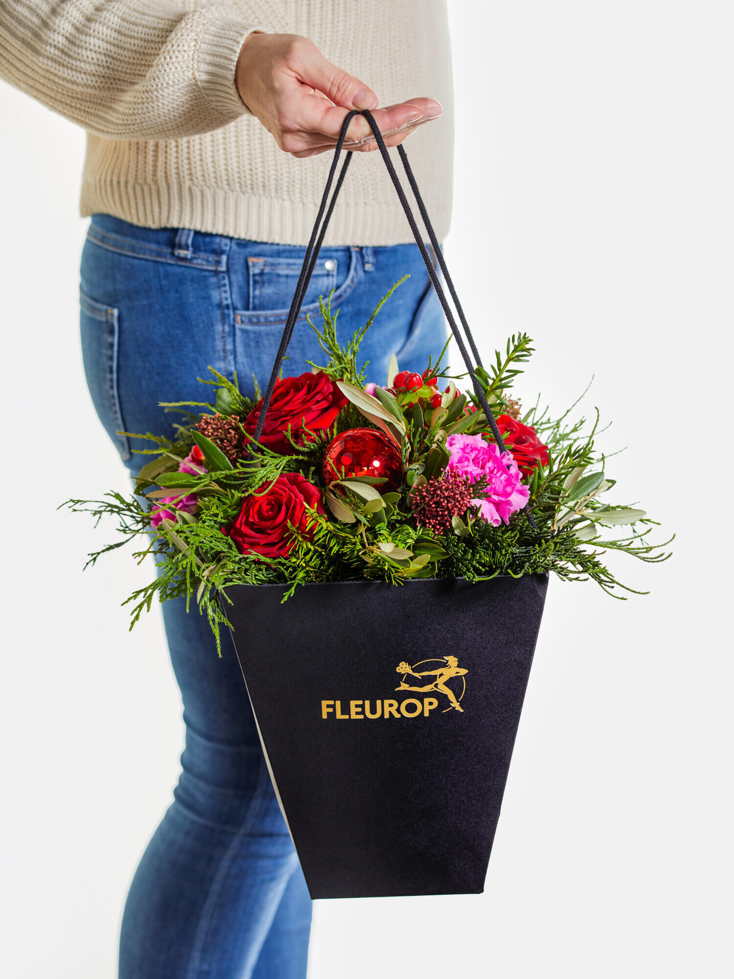 Süße Träume - Hauptblüte: Nelken, Rosen - Hauptfarbe: Pink, Rot