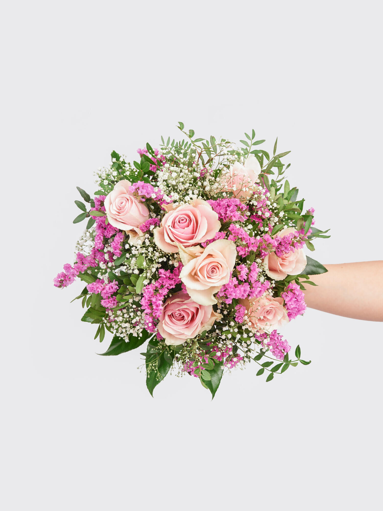 Strauß der Woche - Hauptblüte: Rosen - Hauptfarbe: Pink, Rosa