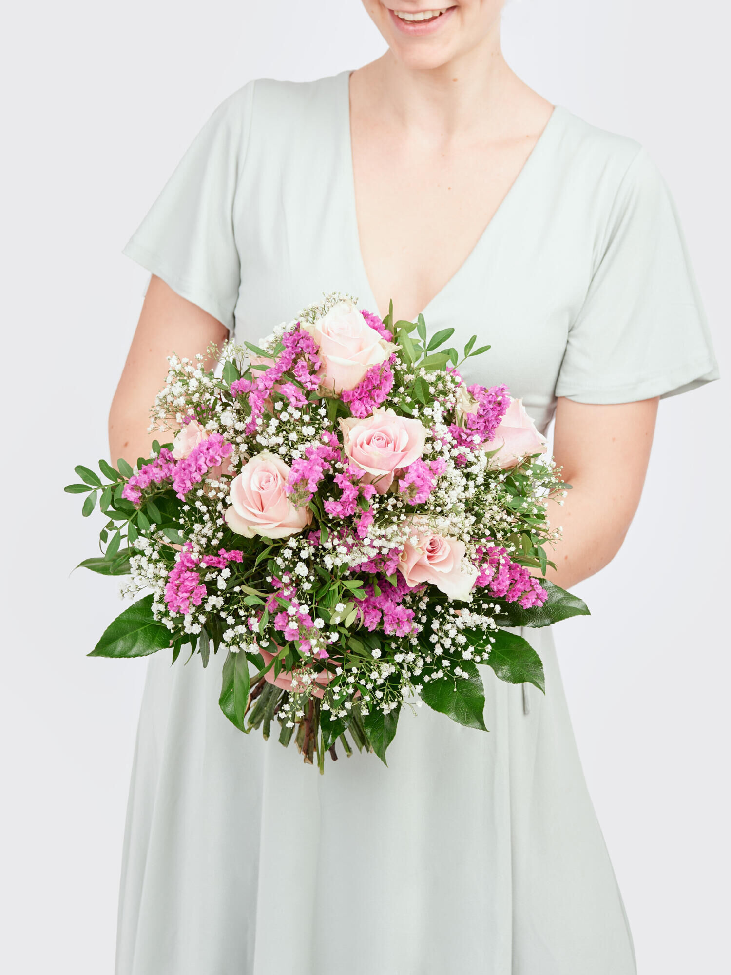 Strauß der Woche - Hauptblüte: Rosen - Hauptfarbe: Pink, Rosa