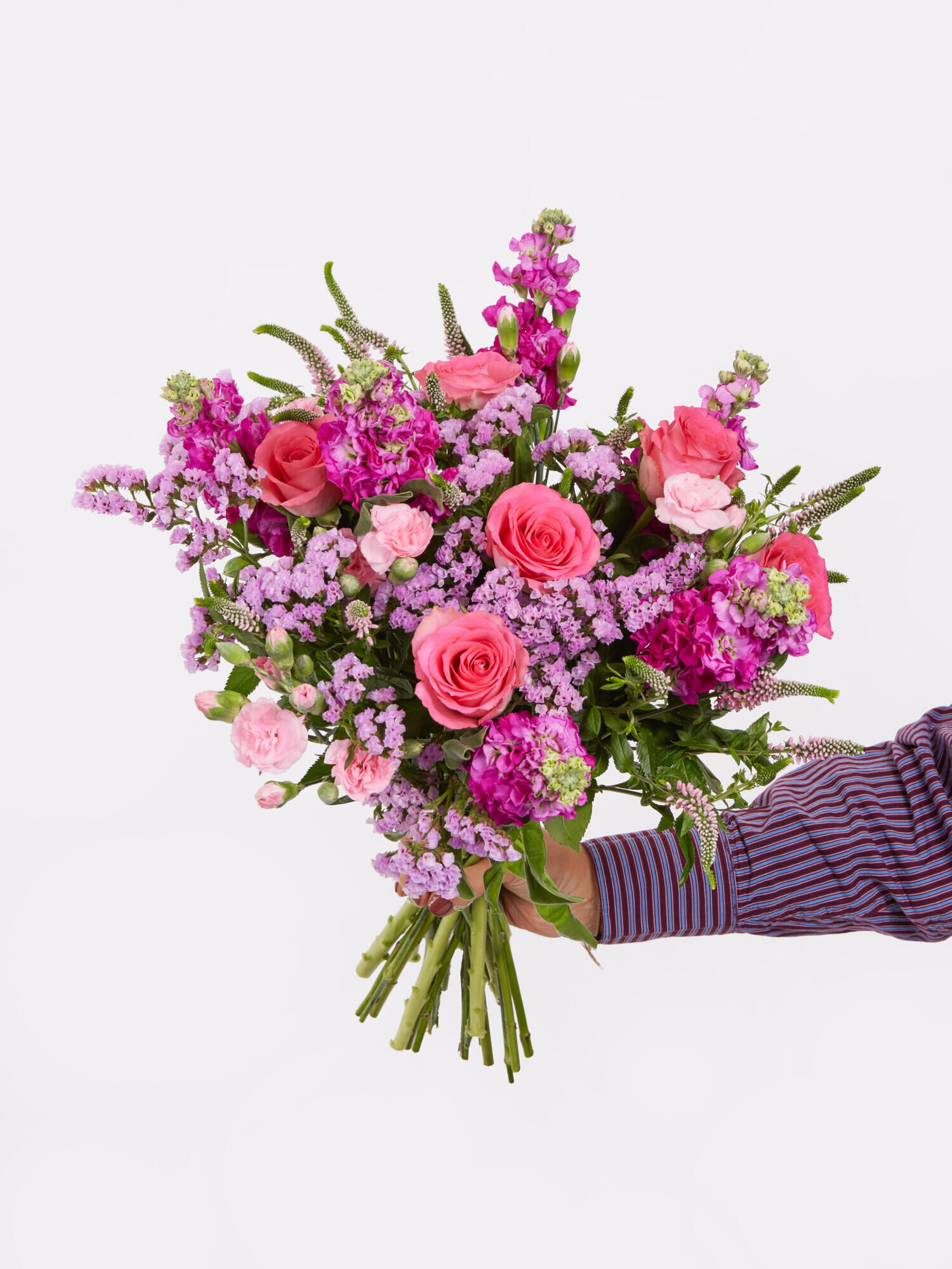 Petites Fleurs - Hauptblüte: Rosen - Hauptfarbe: Rosa, Violett