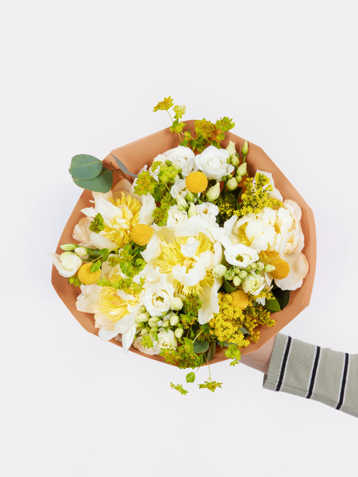 Natürlich schön - Hauptblüte: Pfingstrosen - Hauptfarbe: Gelb, Weiß
