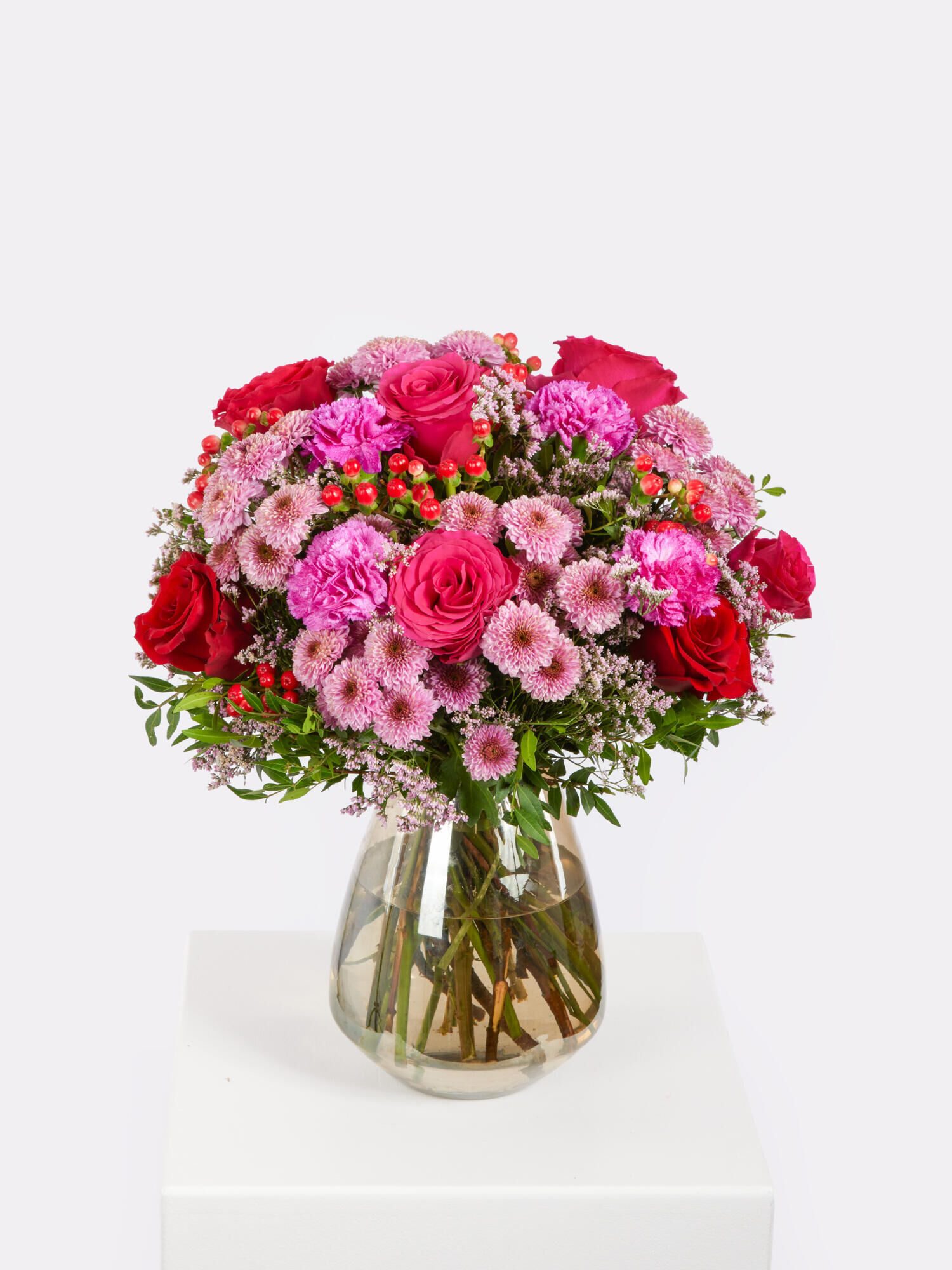Wild Berry - Hauptblüte: Nelken, Rosen - Hauptfarbe: Pink, Rosa, Rot
