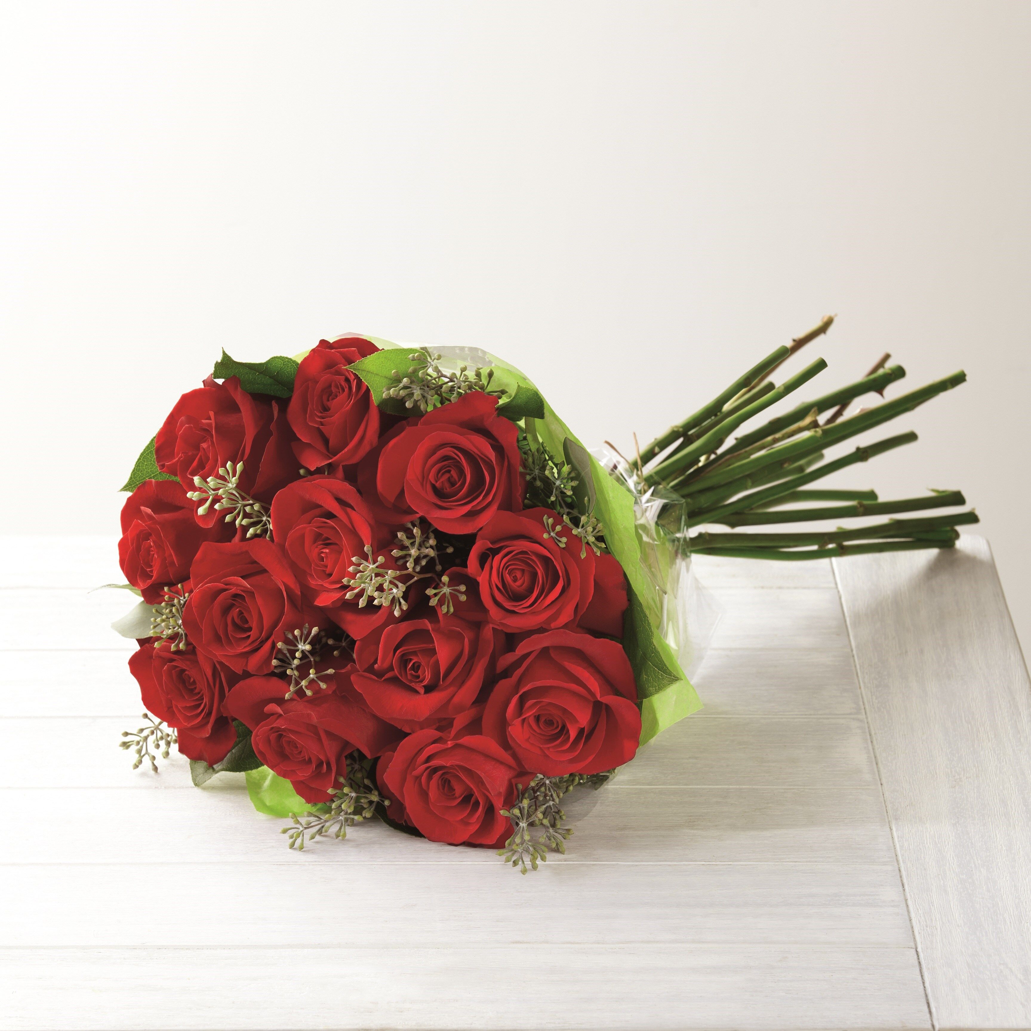 The Long Stem Red Rose Bouquet
