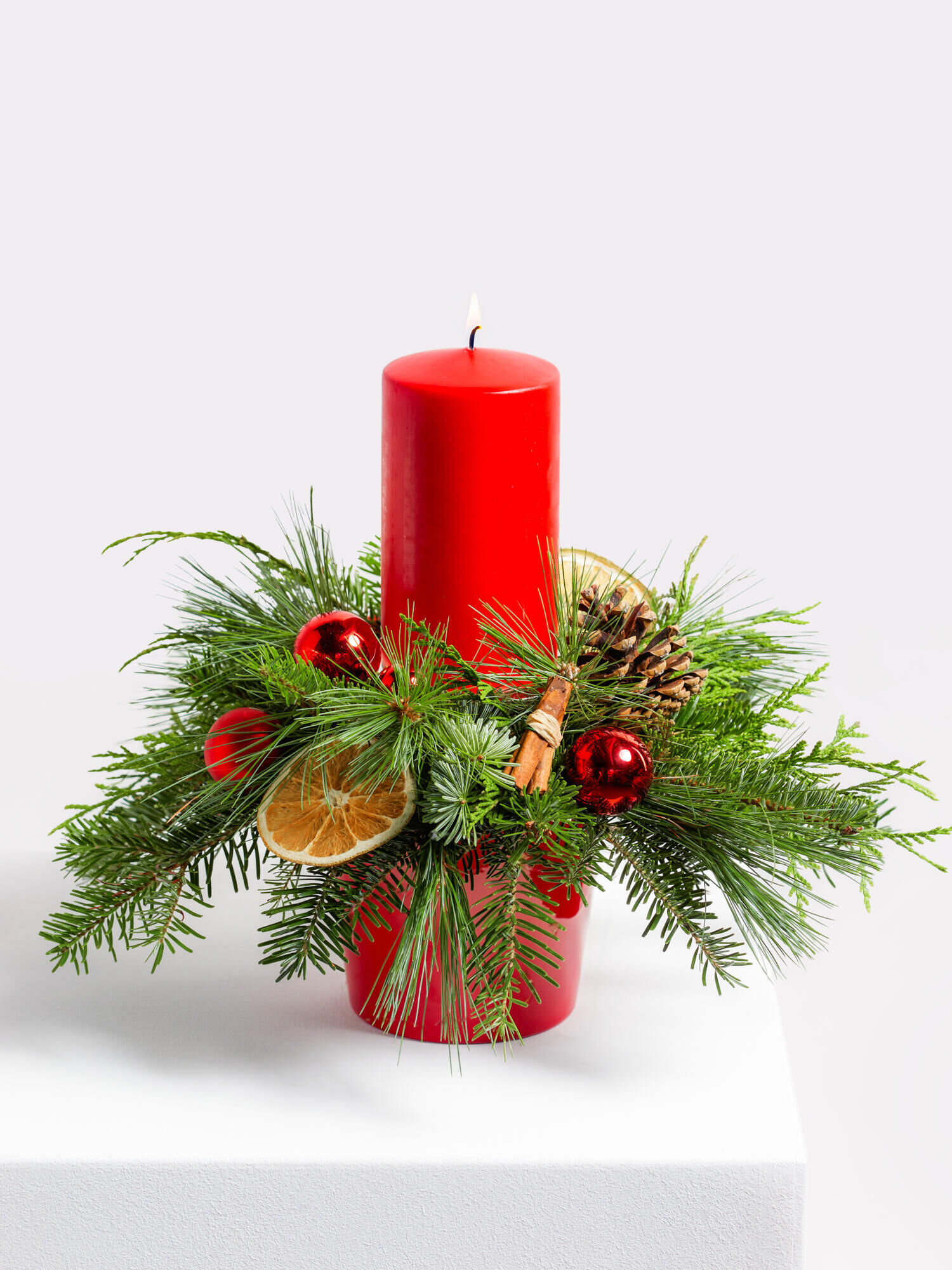 Kerzenschein - Hauptfarbe: Rot