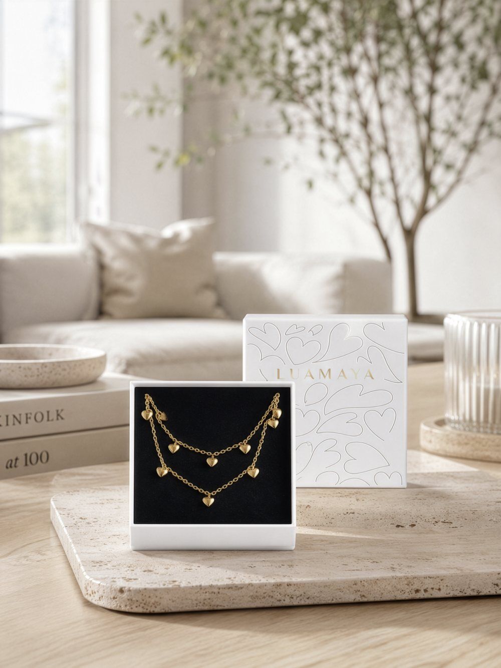 Schmuck-Set "Herz" 2-teilig