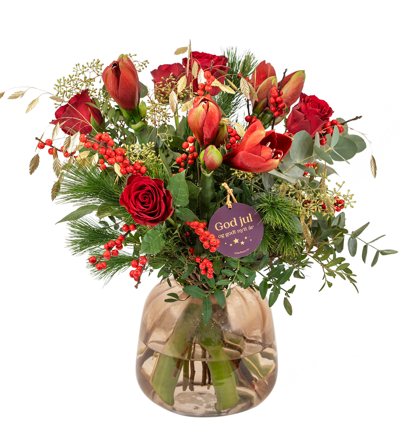 Classic Christmasbouquet Red Large 240503