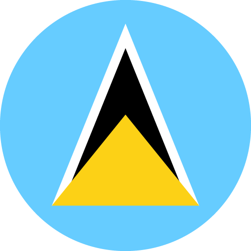 Flagge St. Lucias