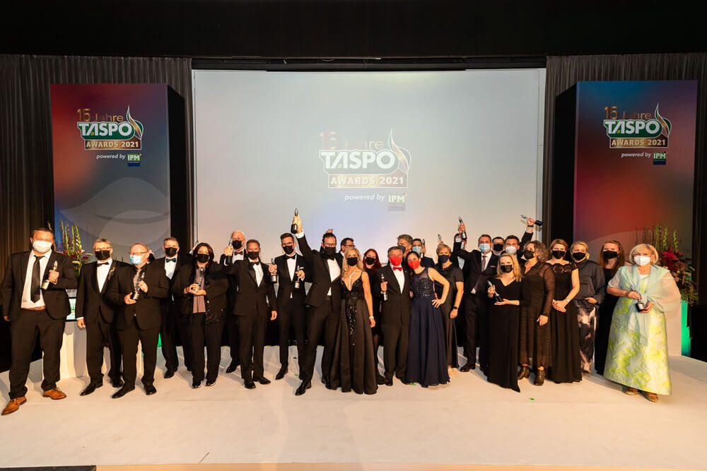 Siegerehrung bei den Taspo Awards 2021
