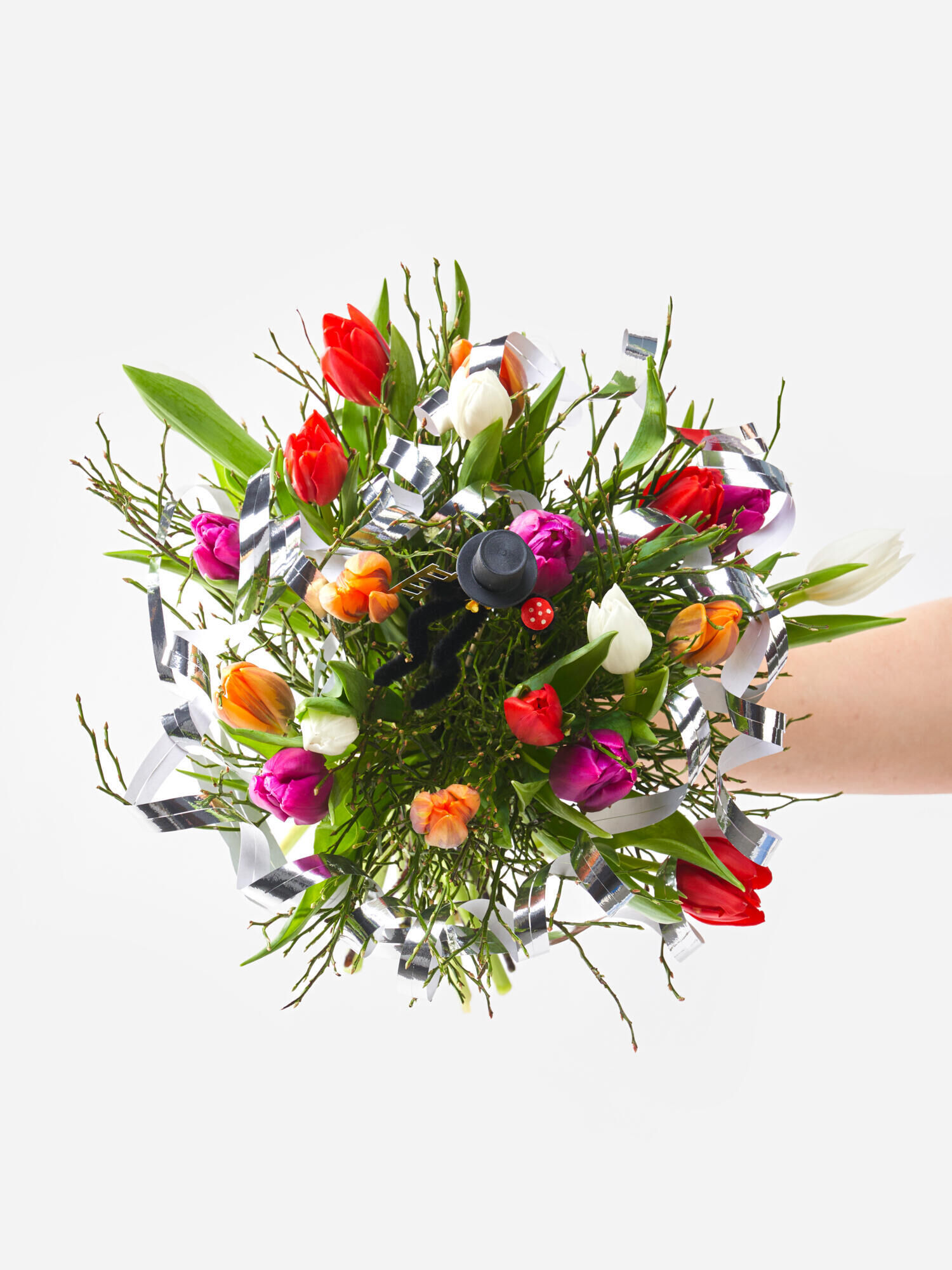 Blühendes Feuerwerk - Hauptblüte: Tulpen - Hauptfarbe: Bunt