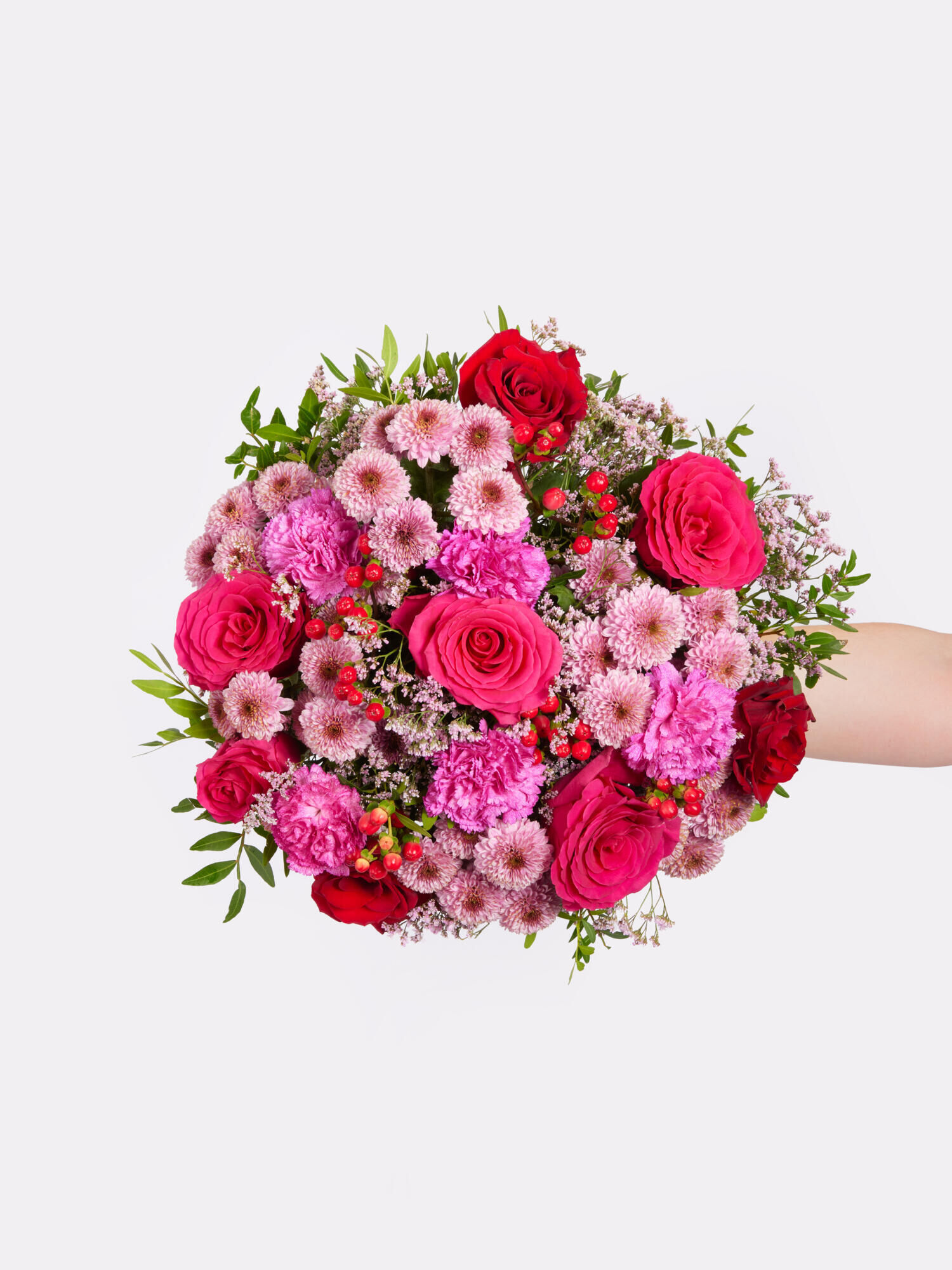 Wild Berry - Hauptblüte: Nelken, Rosen - Hauptfarbe: Pink, Rosa, Rot