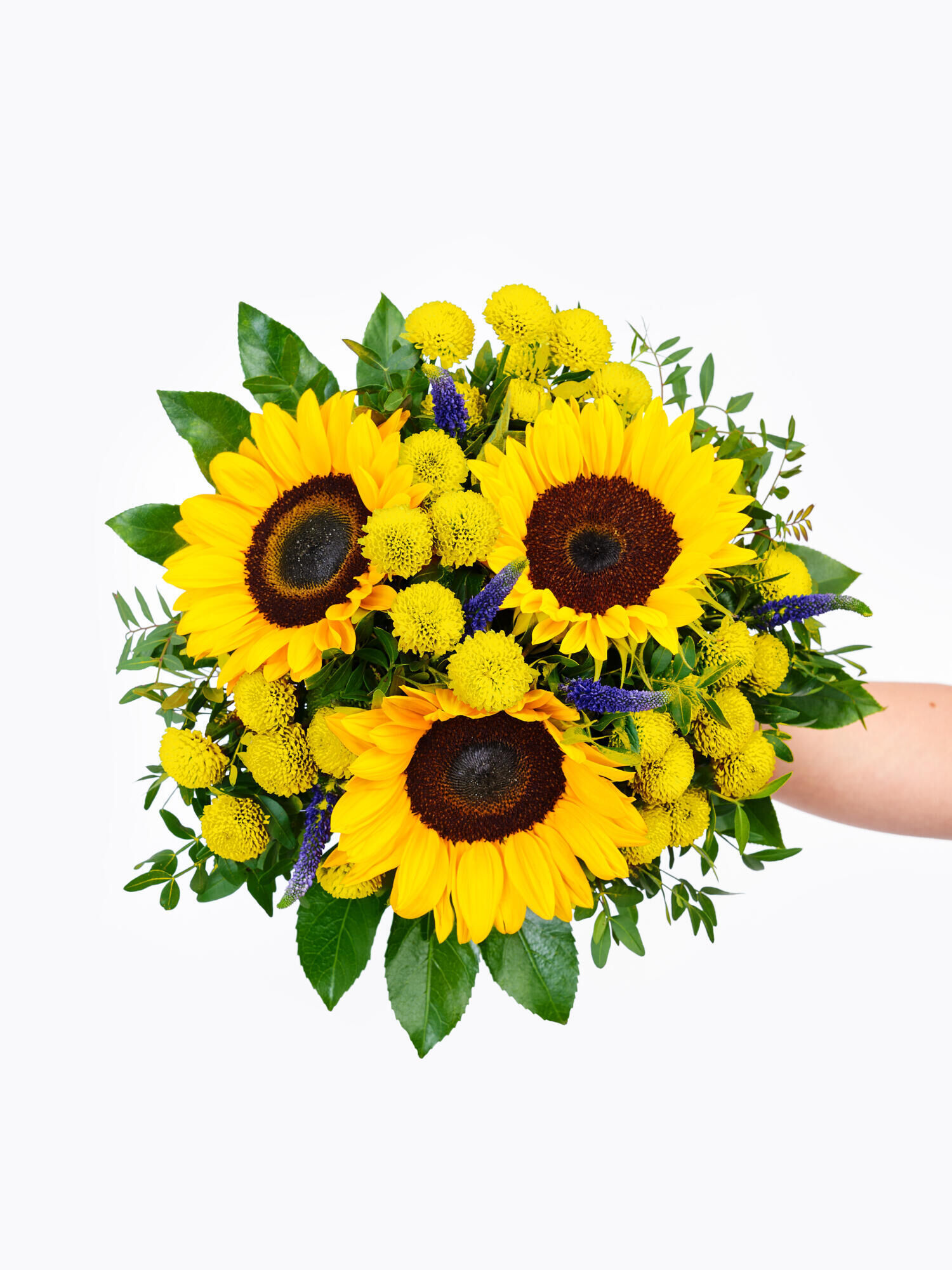 Bouquet of the Week - Main Colors: YELLOW - Main Flowers: CHRYSANTHEMA, SUNFLOWERS