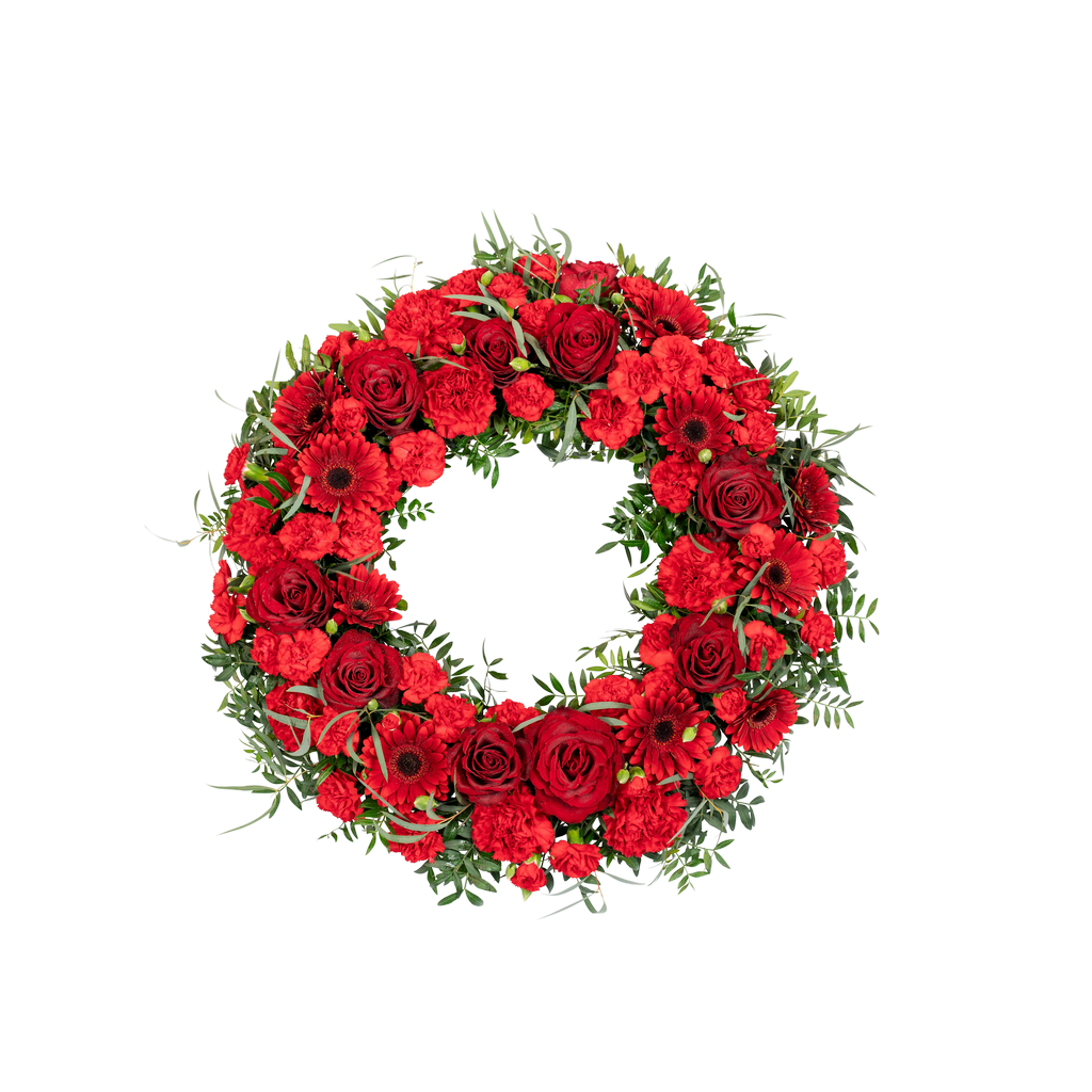 Funeral Wreath Red 248037