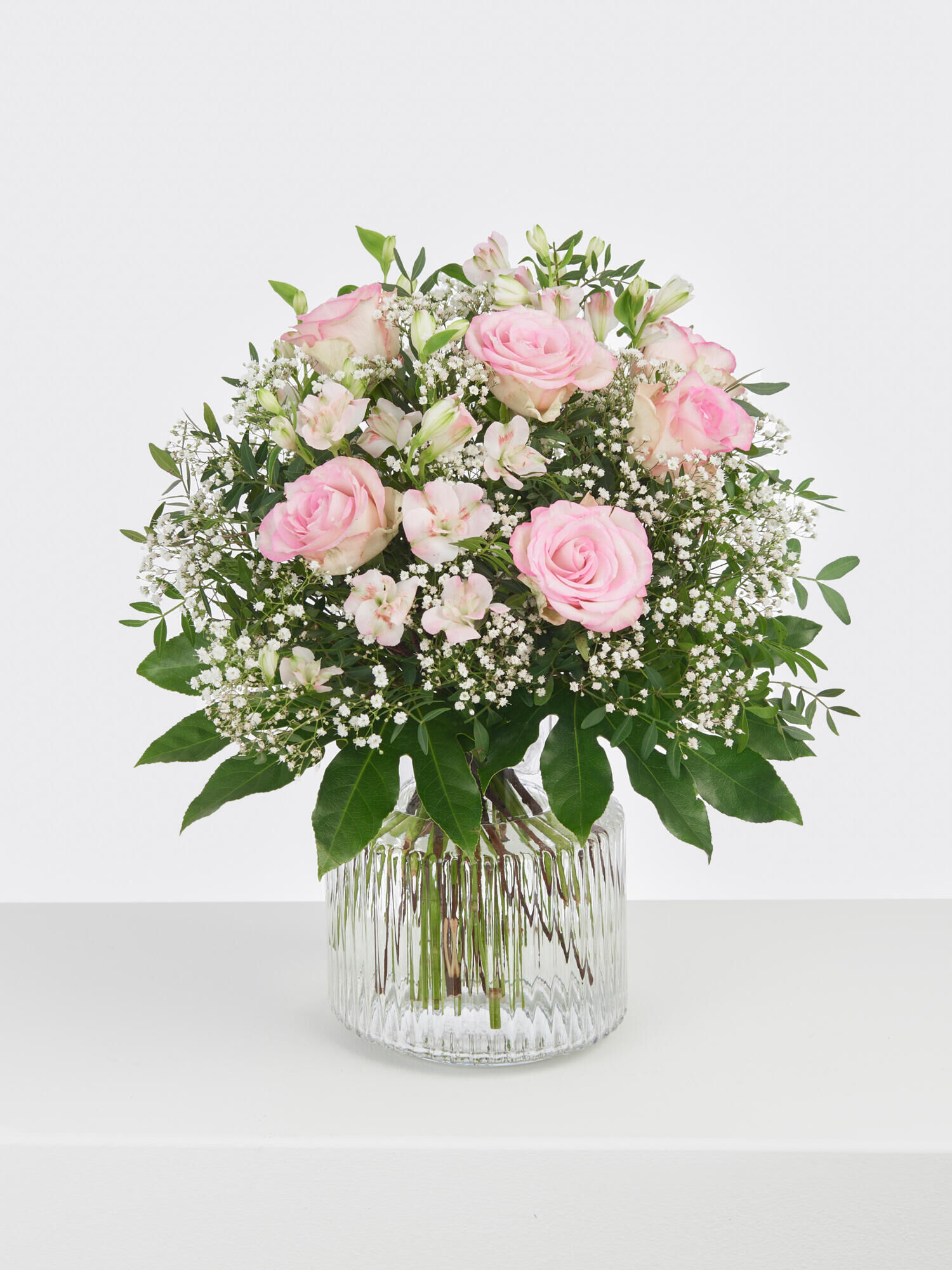 Bouquet of the Week - Main Colors: ROSE - Main Flowers: ALSTROEMERIA, ROSES
